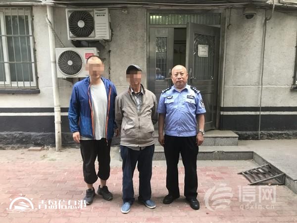 八旬老人出門遛彎迷路 市北民警及時暖心救助