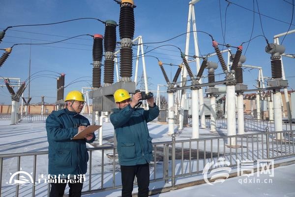 青島供電公司迎戰(zhàn)惡劣天氣 確保電網(wǎng)安全可靠
