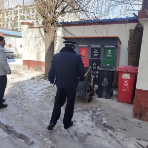 同和執(zhí)法中隊：“推動垃圾分類，共創(chuàng)美好未來”