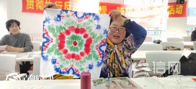 巧手傳非遺 金家?guī)X街道舉辦手工扎染及手繪風(fēng)箏活動(dòng)