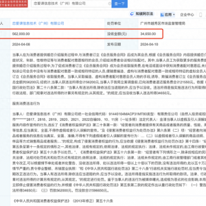 編造虛擬會(huì)員人物欺騙消費(fèi)者 戀愛課公司被罰沒59萬