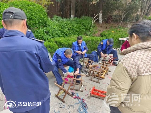 信新相映走進少山路社區(qū) 資深成員手把手教授新人服務技能