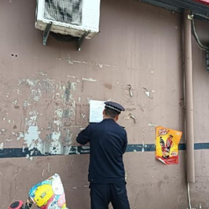 云山執(zhí)法中隊(duì)：消除安全隱患 扎實(shí)開展戶外廣告整治行動(dòng)