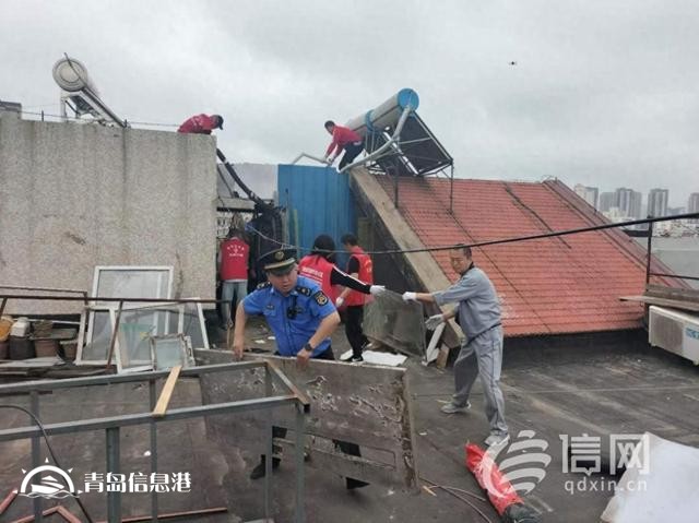 重拳出擊拆違建 遼源路街道助力老舊小區(qū)換新顏