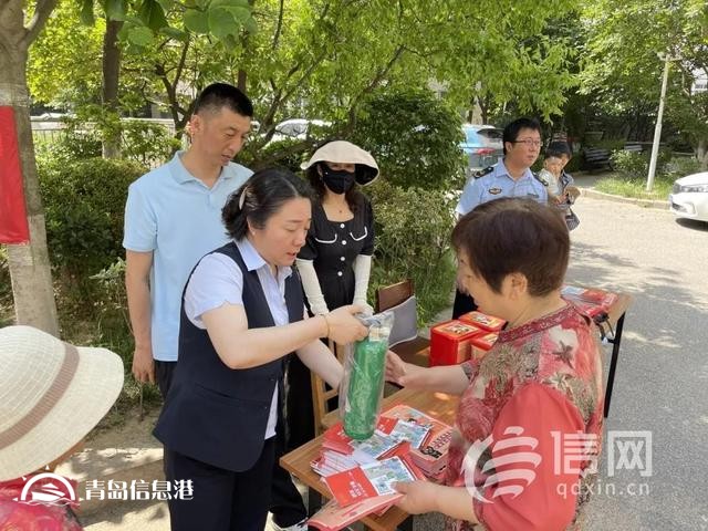 金家?guī)X街道開展“暢通生命通道 保障居住安全”集中宣傳日活動(dòng)