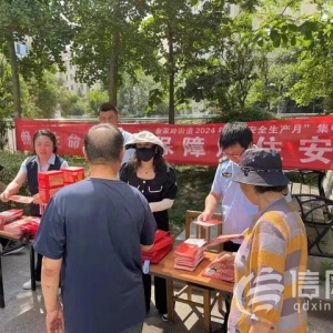 金家?guī)X街道開展“暢通生命通道 保障居住安全”集中宣傳日活動