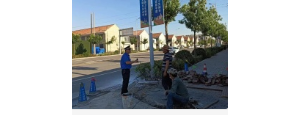李園街道綜合行政執(zhí)法中隊(duì)雙管齊下，加大市政道路整治
