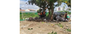 李園街道綜合行政執(zhí)法中隊(duì)：查處偷倒建筑垃圾，守護(hù)城市生態(tài)環(huán)境底線 ...