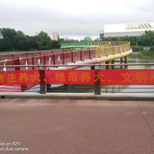 平度市鳳臺街道執(zhí)法中隊積極推進文明養(yǎng)犬宣傳活動