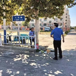 李園街道綜合行政執(zhí)法中隊：國慶節(jié)前市容秩序不放松 全力做好節(jié)日期間保障工作 ...