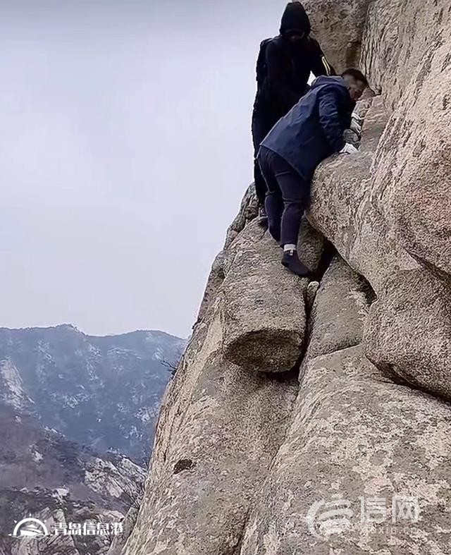 信號(hào)山：青島“山神石”火了：探險(xiǎn)不是冒險(xiǎn) 想你的風(fēng)別亂吹