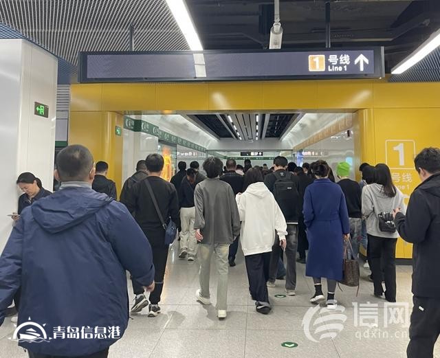 信號(hào)山：青島70座地鐵站試行“閘機(jī)常開(kāi)” 讓信任雙向奔赴