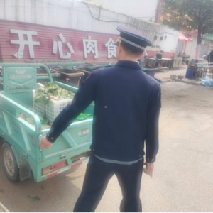 云山中隊(duì)黨支部：冬季出擊，筑牢戶外廣告設(shè)施 “安全墻”