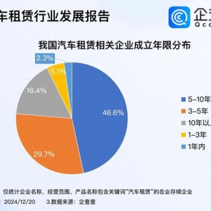 年輕人成租車消費主力軍 國內(nèi)現(xiàn)存97萬家汽車租賃企業(yè)