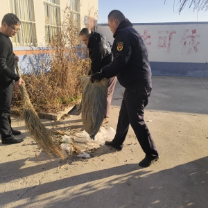 同和中隊秋冬季愛國衛(wèi)生運動：守護健康防線