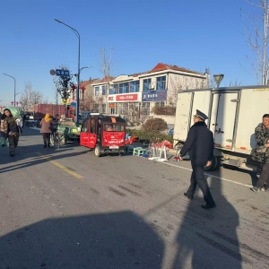 店子執(zhí)法中隊--加強(qiáng)街面綜合治理 維護(hù)良好市容秩序