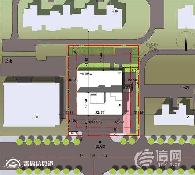 擬建設(shè)1座一級(jí)消防站 青島市北區(qū)這個(gè)建設(shè)工程批前公示