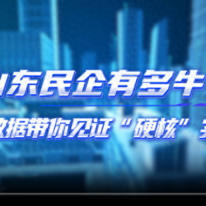 山東民企有多牛？一組數(shù)據(jù)帶你見證“硬核”實力
